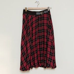 Plaid Wrap Skirt from French Brand Claudie Pierlot size EU 36